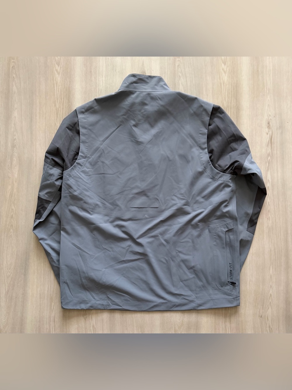 Nike Pullover Jacket Mens XL Black Storm-FIT 10 Half Zip Golf NRG Park Sz XL - Picture 6 of 7